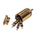 Robinair Valve Copper Revival Remover with 6-Valve Cores 