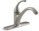 KOHLER Vibrant&reg; Brushed Nickel Single Handle Kitchen Faucet 