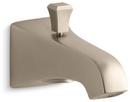 KOHLER Vibrant&reg; Brushed Bronze Diverter Tub Spout 