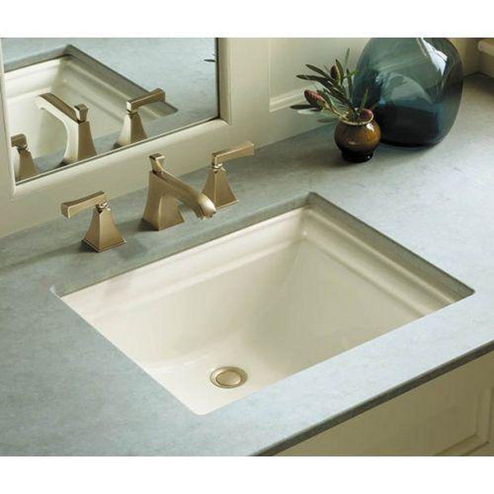 KOHLER Vibrant Brushed Nickel Two Handle Widespread Bathroom Sink Faucet 