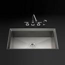 33 in. Undermount Stainless Steel Single Bowl Kitchen Sink