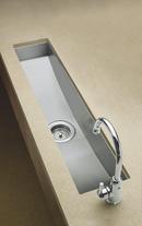 KOHLER Stainless Steel Single Bowl Undermount Trough Kitchen Sink, Includes Wire Basket and Rack 