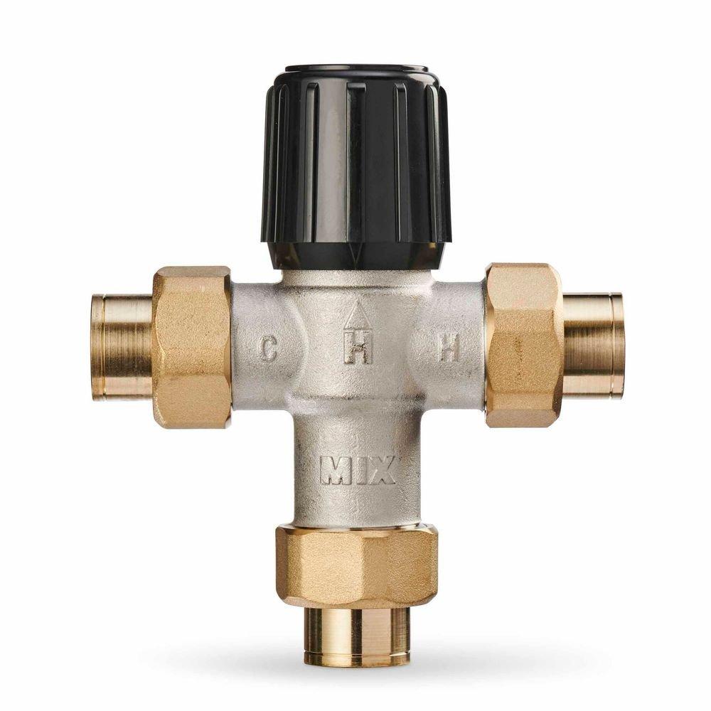 Resideo Metallic Union Sweat Mix Valve 