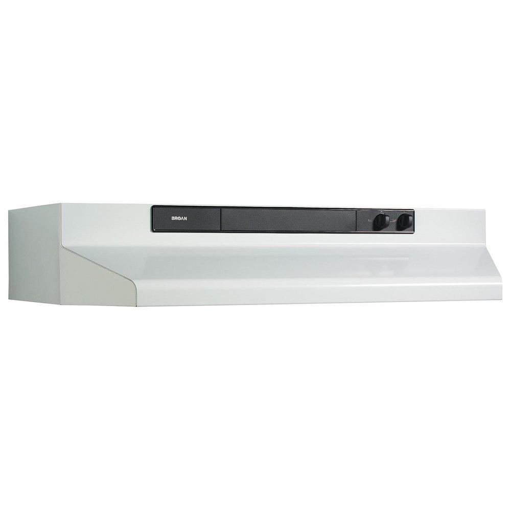 Broan White Under-Cabinet Range Hood 
