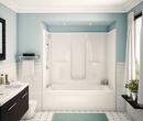 Aker by MAAX White 72 x 36 in. Tub & Shower Unit Left Drain 