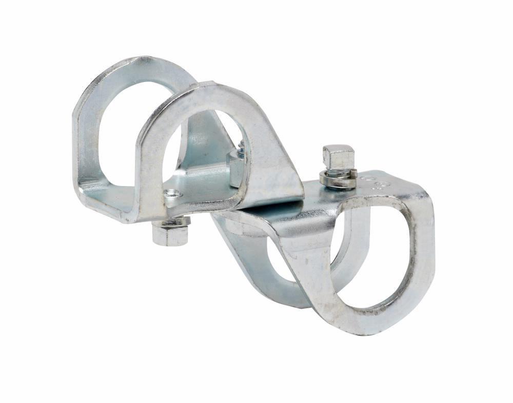 Eaton B-Line Series Plain 655 lb. Steel 4-Way Longitudinal Brace Attachment 