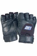 1/2 in. M Size Right Hand Finger Work Glove in Black
