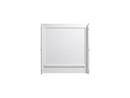 63-1/4 x 65-1/4 x 65-1/4 in. Tub & Shower Wall in White