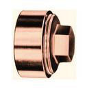 Fitting x Sweat Cast Copper and Bronze DWV Plug Adapter 
