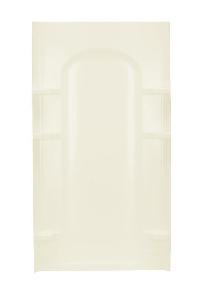 Sterling Biscuit 42 in. Shower Wall in White 