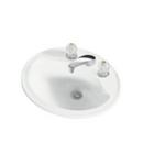 Sterling White Drop-in Basin 