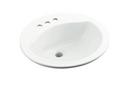 Sterling White Drop-in Basin 