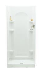 Sterling White 36 x 34 in. Vikrell Curve Alcove Shower 