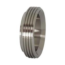 3 in. Threaded Butt Weld Straight 304 Stainless Steel Short Ferrule