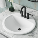 PROFLO&reg; White Drop-in Basin 