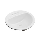PROFLO&reg; White Drop-in Basin 