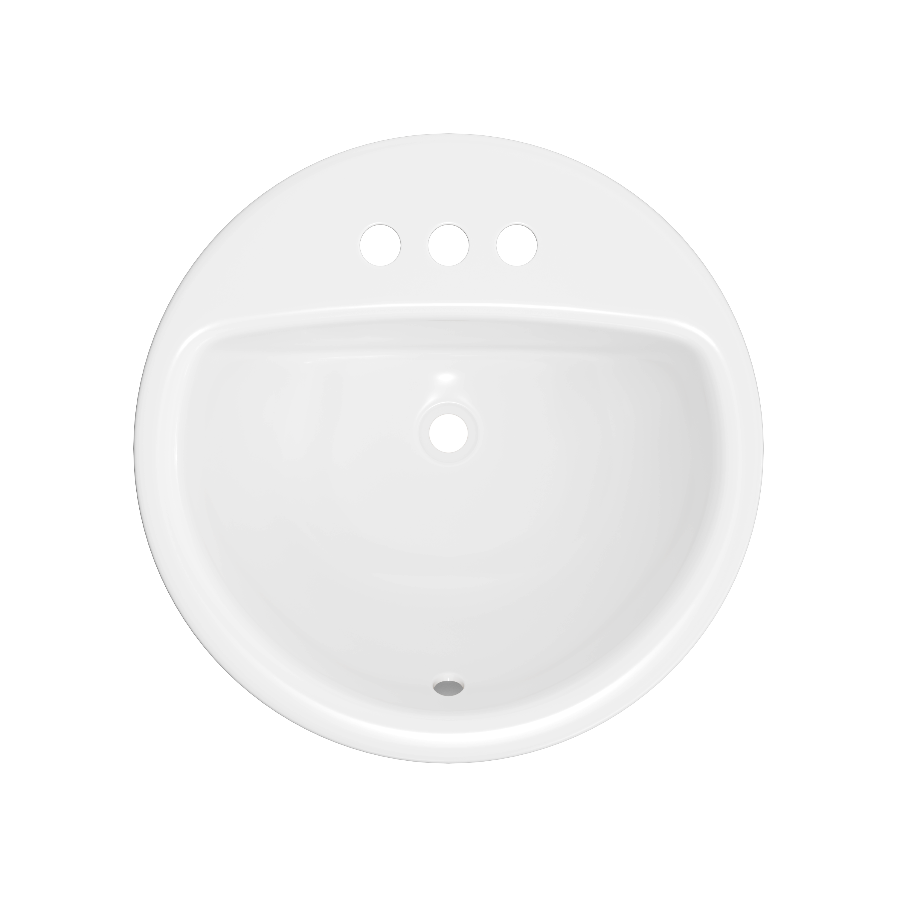PROFLO&reg; White Drop-in Basin 