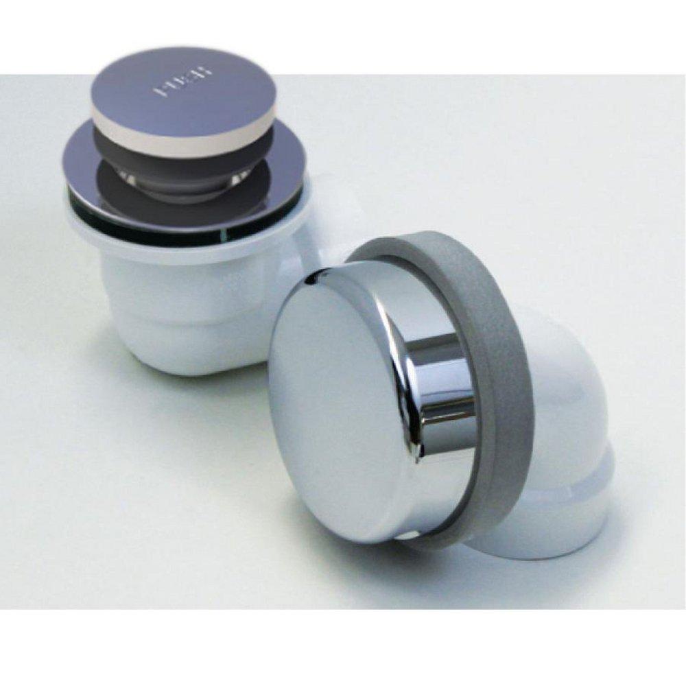 Watco Chrome Plated 11-1/2 in. Plastic Toe-Tap Drain 