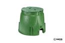 10 in. Valve Box with Irrigation Cover in Green