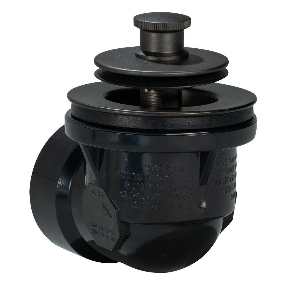 AB & A&trade; Oil Rubbed Bronze Plastic Push-Pull Drain 