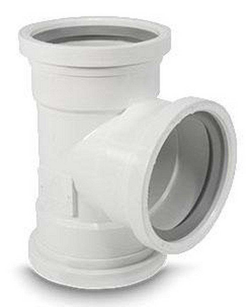 TRENCH TOUGH PLUS Gasket Plastic Reducing Sewer Tee 