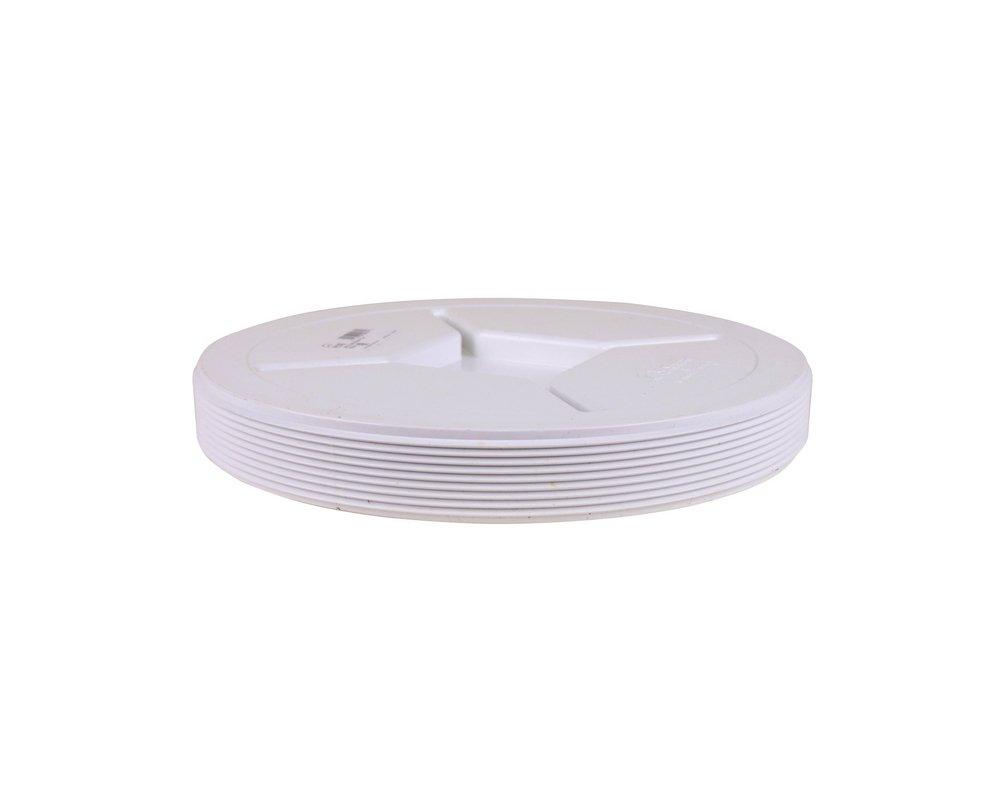 Multi-Fittings Corporation MPT Sewer and Clean-Out Recessed SDR 35 PVC Plug 