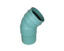 10 in. Gasket x Spigot Heavy Wall Fabricated Straight DR 26 PVC 45 Degree Elbow