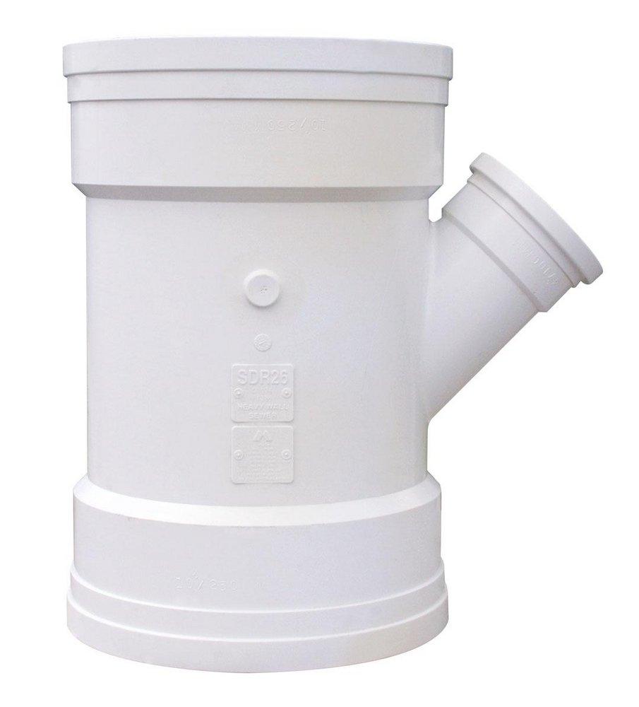 TRENCH TOUGH PLUS Gasket PVC Sch. 40 SDR 26 Sewer Wye 