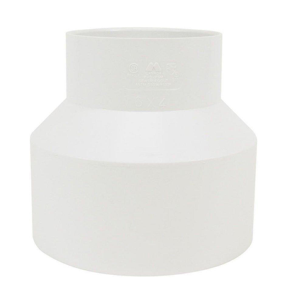 15 X 6 PVC Sewer Solvent Weld Reducer Coupling 