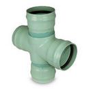 TRENCH TOUGH PLUS Gasket Heavy Wall Sewer Straight SDR 26 PVC Cross 