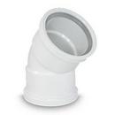 TRENCH TOUGH PLUS Gasket Heavy Wall Straight DR 26 PVC 45 Degree Extended Elbow 