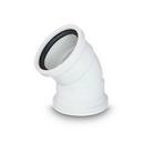 6 PVC Sewer GXS EXT 45 Elbow 