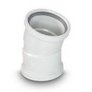 TRENCH TOUGH PLUS Gasket Heavy Wall Straight SDR 26 PVC 22-1/2 Degree Elbow Extension 