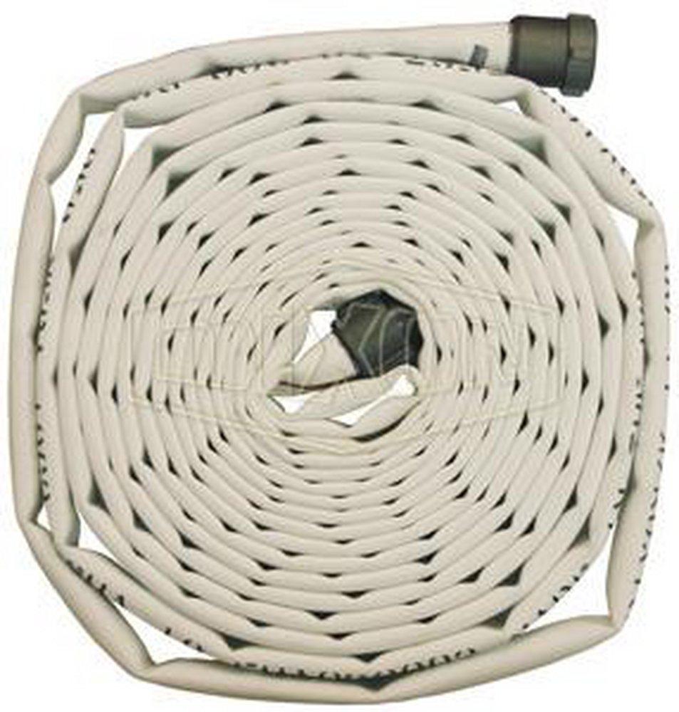 Dixon Valve & Coupling White 50 ft. 500# Aluminum NST Fire Hose 