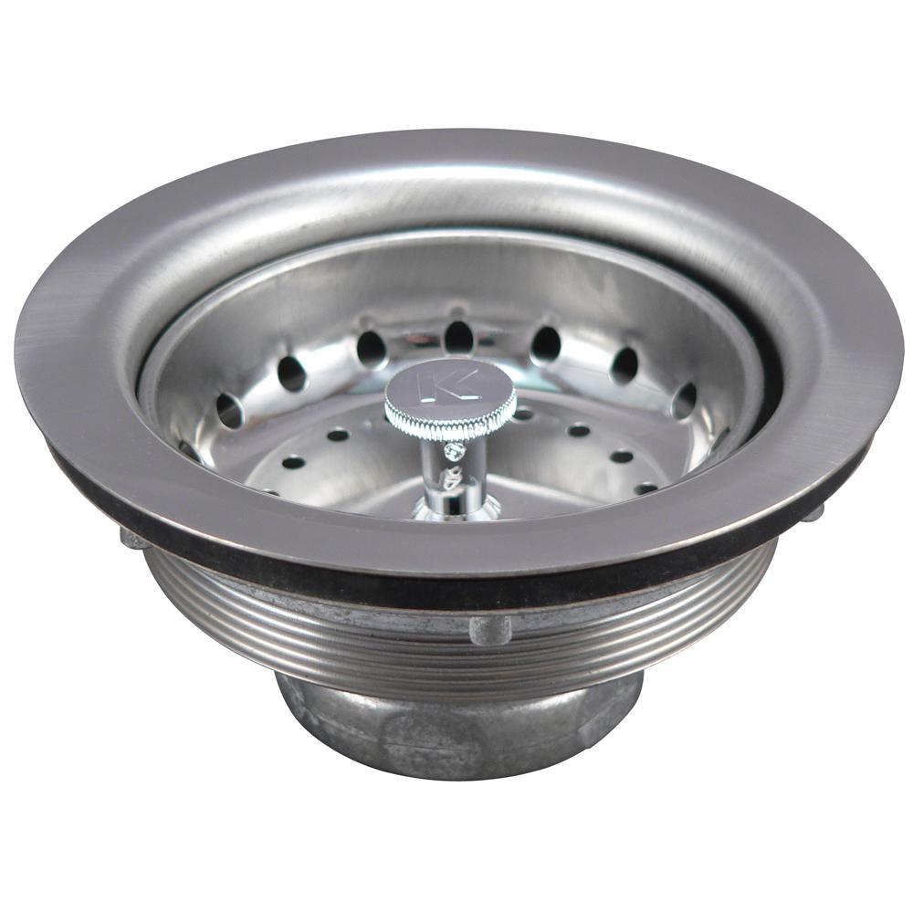 Keeney Stainless Steel 4-1/2 in. Stainless Steel Sink Strainer 