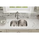 Elkay Lustrous Satin 31-1/4 x 20 in. No Hole Stainless Steel Double Bowl Undermount Kitchen Sink 