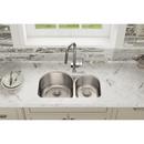 Elkay Lustrous Satin 31-1/4 x 20 in. No Hole Stainless Steel Double Bowl Undermount Kitchen Sink 