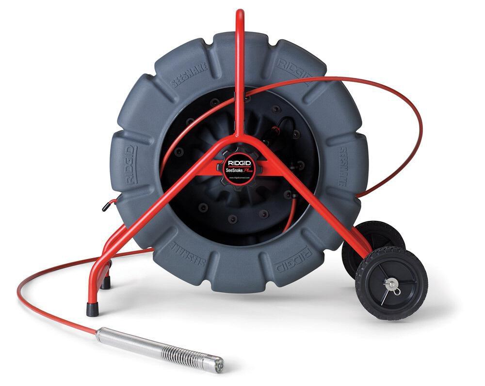 RIDGID KD200 Reel With Color Stainless Steel Camera 