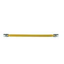 BrassCraft Yellow 3/4 in. FIP x MIP Gas Appliance Connector in Yellow 