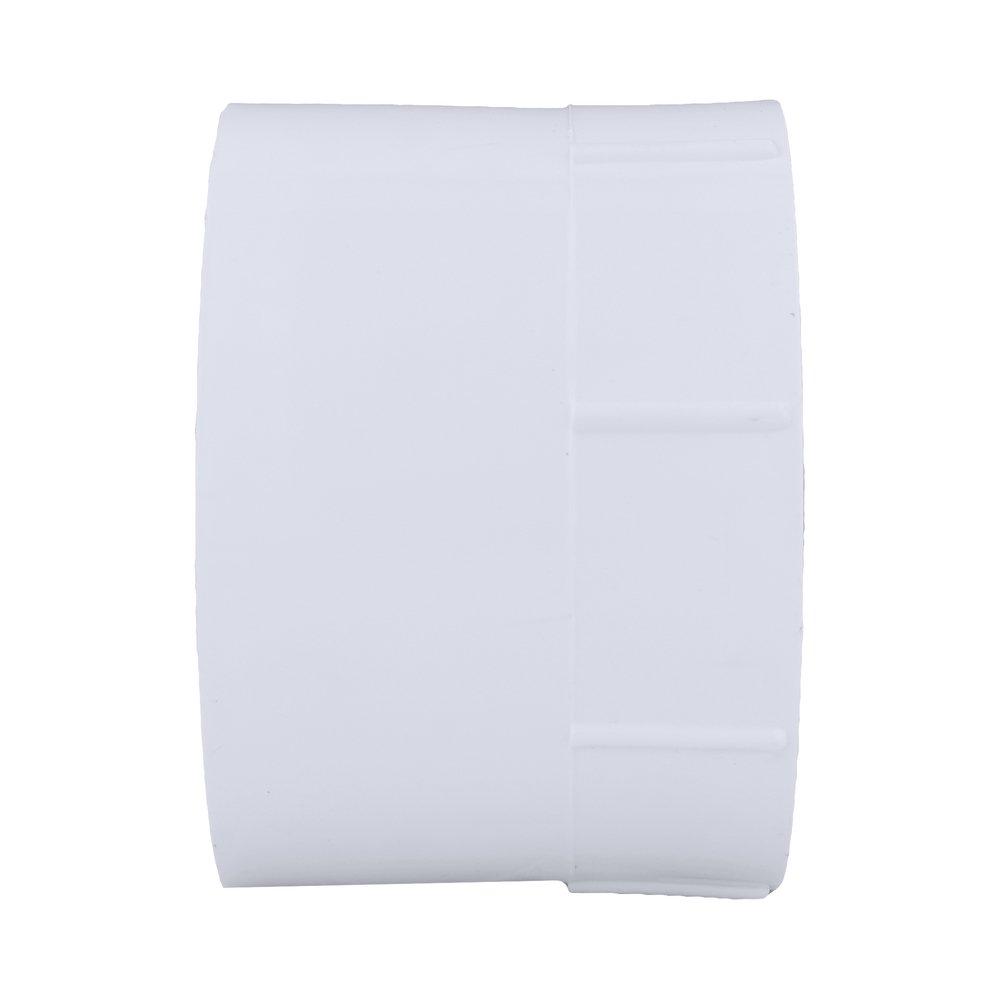 White PVC DWV Female Adapter 