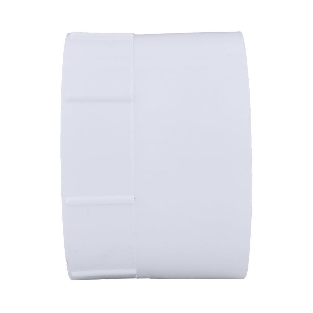 White PVC DWV Female Adapter 