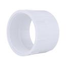 White Hub x FNPT Schedule 40 150 psi Domestic PVC DWV Adapter in White 