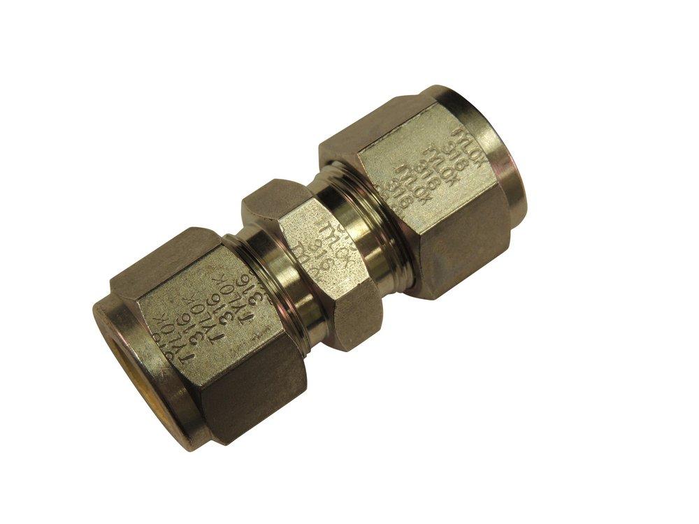 Tylok OD Tube Brass Union 