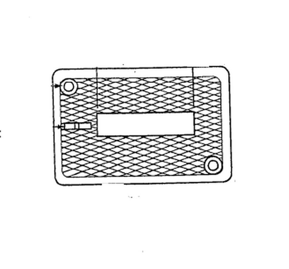 Fog-Tite Meter Seal 12 x 14-5/8 in. Aluminum Traffic Cover 