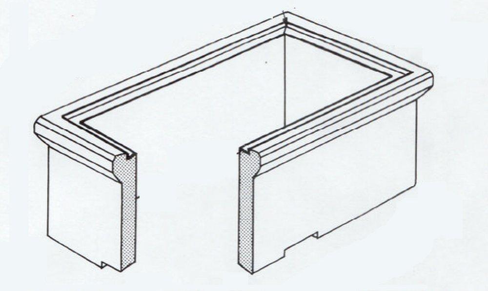 Fog-Tite Meter Seal Concrete Water Meter Box 