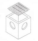 Fog-Tite Meter Seal Concrete Rectangular Catch Basin 