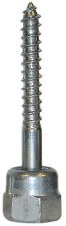 2 x 1/4 in. Electroplated Zinc Steel Vertical Threaded Rod Anchor