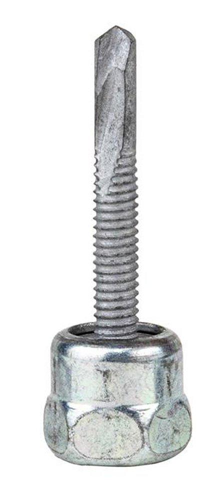 Sammys® Black 7/32 in. Climaseal™ and Electroplated Zinc Steel Vertical Threaded Rod Anchor 