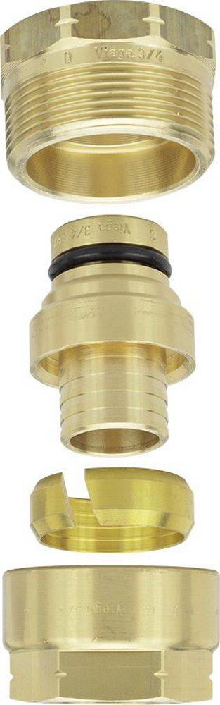 Viega Bronze PEX Compression x SVC Manifold Adapter 