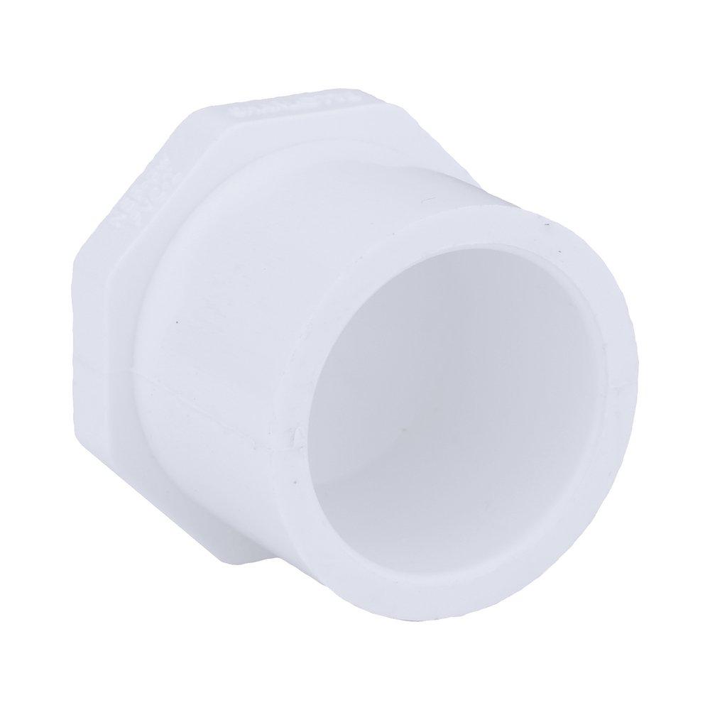 White PVC Schedule 40 Plug 